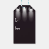 Étiquettes-cadeau Joyeux panneau d'affichage d'anniversaire (Dos)