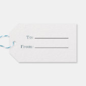 Étiquettes-cadeau Joyeux Pâques (Dos Horizontal)