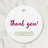 Étiquettes Cadeau Joyeux Pâques. (Dos)