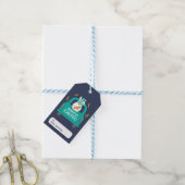 Étiquettes-cadeau Joyeux Pâques mignonne moderne Gnome Nom du camion (Avec de laficelle)