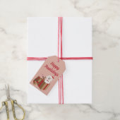 Étiquettes-cadeau Joyeux Pawlidays Maltipoo Noël présent (Avec de la ficelle)