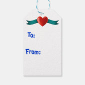 Étiquettes-cadeau Joyeux Pinwheel d'anniversaire (Dos)