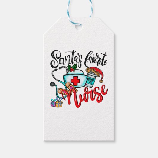 Étiquettes-cadeau Joyeux rennes de Noël (Devant)