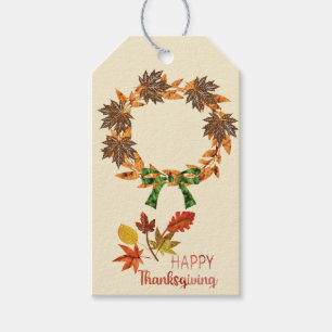 Étiquettes-cadeau Joyeux Thanksgiving