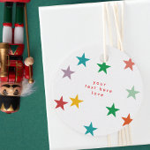 ÉTIQUETTES CADEAU JOYRY LOVE JOY | NOËL COLORÉ