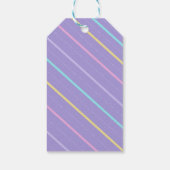 Étiquettes-cadeau Jump Birthday Chalkboard Kid Trampoline Party (Dos)