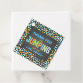 Étiquettes Cadeau Jump Trampoline Anniversaire Fête Fournitures Cade (En situation)