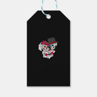 Étiquettes-cadeau Jusqu'à ce que la mort nous sépare du crâne