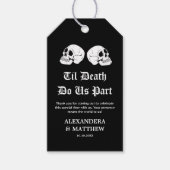 Étiquettes-cadeau Jusqu'à la mort faisons-nous partie Mariage d'Hall (Devant)