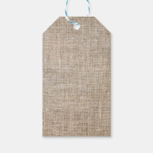 Étiquettes-cadeau Jute Textile