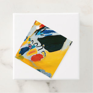 Étiquettes Cadeau Kandinski Impression III Concert Peinture Abstrait