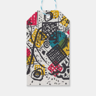 Étiquettes-cadeau Kandinsky vintage Petits Mondes V Bauhaus Abstrait