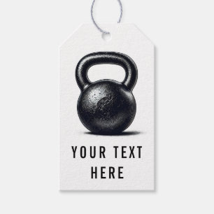 Étiquettes-cadeau Kettlebell Fitness Formation personnelle