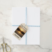 Étiquettes-cadeau Kimberley Sunset (Avec de laficelle)