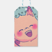 Étiquettes-cadeau Kitsune thank you (Devant)