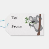 Étiquettes-cadeau Koala rien que pour vous  (Dos Horizontal)