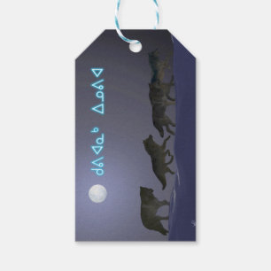 Étiquettes-cadeau Kuvianak Innovia - Pack Wolf