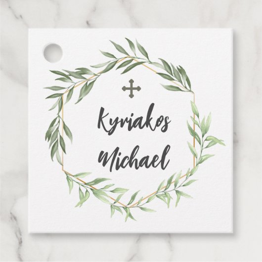 Étiquettes Cadeau Kyriakos (Devant)