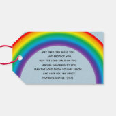 Étiquettes-cadeau La bénédiction de l'Arche de Noé de l'église des s (Dos (Horizontal))