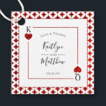 Étiquettes Cadeau La collection de mariage de cartes à jouer Monogra<br><div class="desc">Célébrez dans le style avec ces étiquettes de mariage élégantes et très tendance. Ce design est facile à personnaliser avec le texte de votre événement spécial et vos invités seront ravis lorsqu'ils verront ces étiquettes fabuleuses.</div>