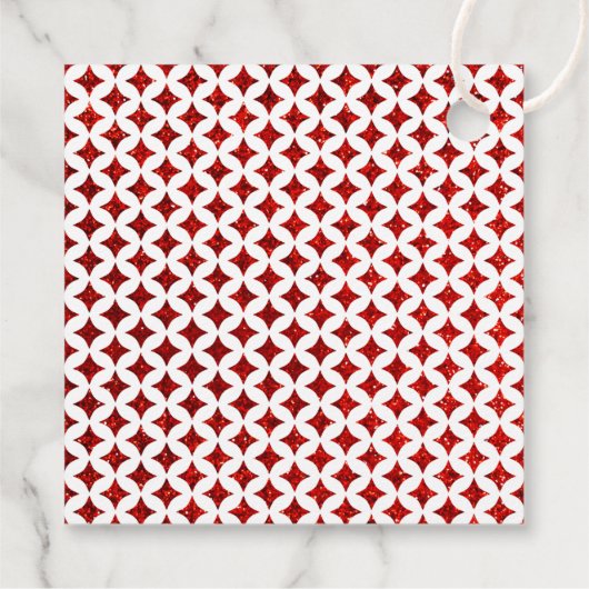 Étiquettes Cadeau La collection de mariage de cartes à jouer Monogra (Dos)