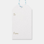 Étiquettes-cadeau La colombe de la paix (Dos)