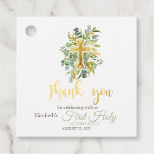 Étiquettes Cadeau La Croix d'Or reçoit sa première communion solenne