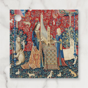 Étiquettes Cadeau La Dame et la licorne, Audition