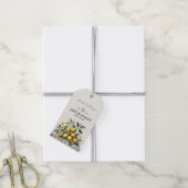Étiquettes-cadeau La Dolce Lemons Bridal Shower (Avec de la ficelle)