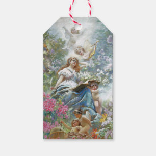 Étiquettes-cadeau La Muse de la Poésie (par Konstantin Makovsky)