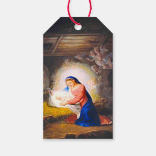 Étiquettes-cadeau La Nativité du Christ