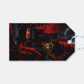 Étiquettes-cadeau La nuit de noël. (Devant (Horizontal))