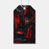 Étiquettes-cadeau La nuit de noël. (Dos)