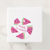 Étiquettes Cadeau La pastèque grâce à un Melon (En situation)