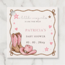 La petite cowgirl est en route Fille Baby Shower