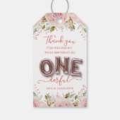 Étiquettes-cadeau La petite Miss Merci (Dos)