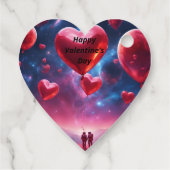 Étiquettes Cadeau la Saint-Valentin (Dos)
