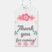 Étiquettes-cadeau La touche finale parfaite : Merci (Dos)