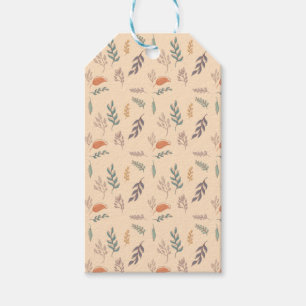 Étiquettes-cadeau La verdure botanique