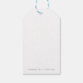 Étiquettes-cadeau Ladybug (Dos)