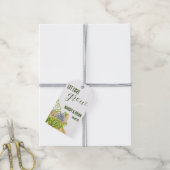 Étiquettes-cadeau Laisser L'Amour Croître, Personnalisé Succulent Fa (Avec de la ficelle)