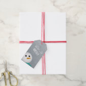 Étiquettes-cadeau Laisser neiger Snowman (Avec de la ficelle)