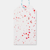 Étiquettes-cadeau L'amour est à la Saint Valentin (Dos)