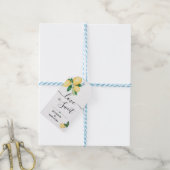 Étiquettes-cadeau L'amour est doux Citrons Mariage Bonbons Favoriser (Avec de laficelle)