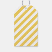 Étiquettes-cadeau L'amour est doux Jaune Mariage de script (Dos)