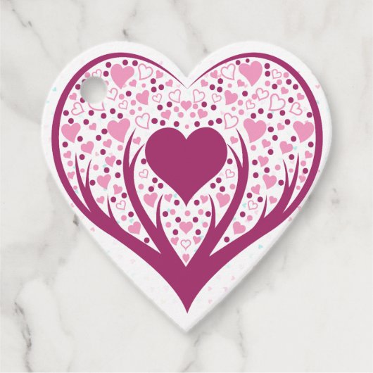 Étiquettes Cadeau L'amour est partout. (Devant)