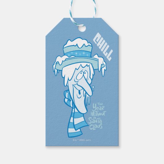 Étiquettes-cadeau L'ANNÉE SANS SANTA CLAUS™ | Chaleur de la souris à (Devant)