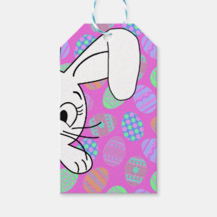 Étiquettes-cadeau Lapin de Pâques