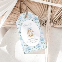 Lapin Mignon, Nœud Bleu, Fleurs Bleues, Premier An