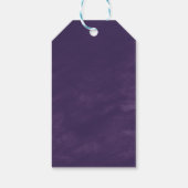 Étiquettes-cadeau Lavande rustique et Merci Eucalyptus privilégient (Dos)